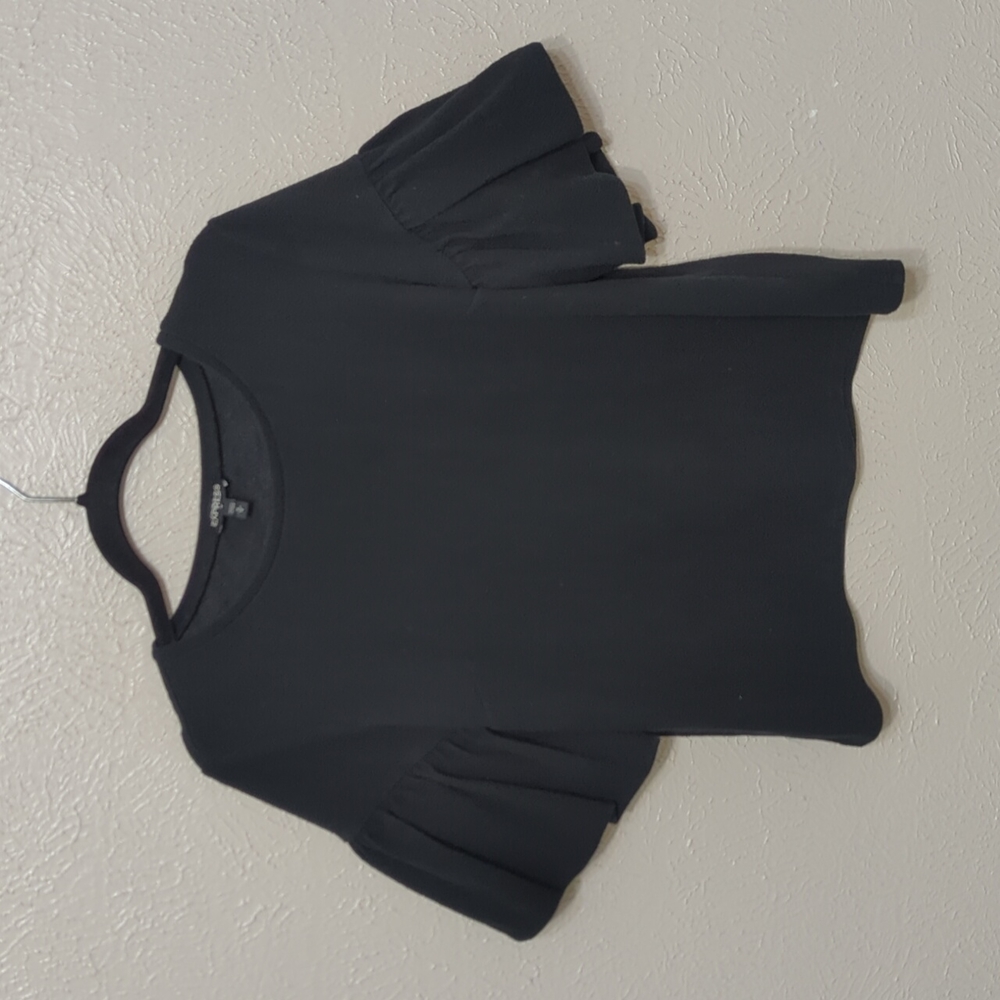 Express Medium Black Blouse